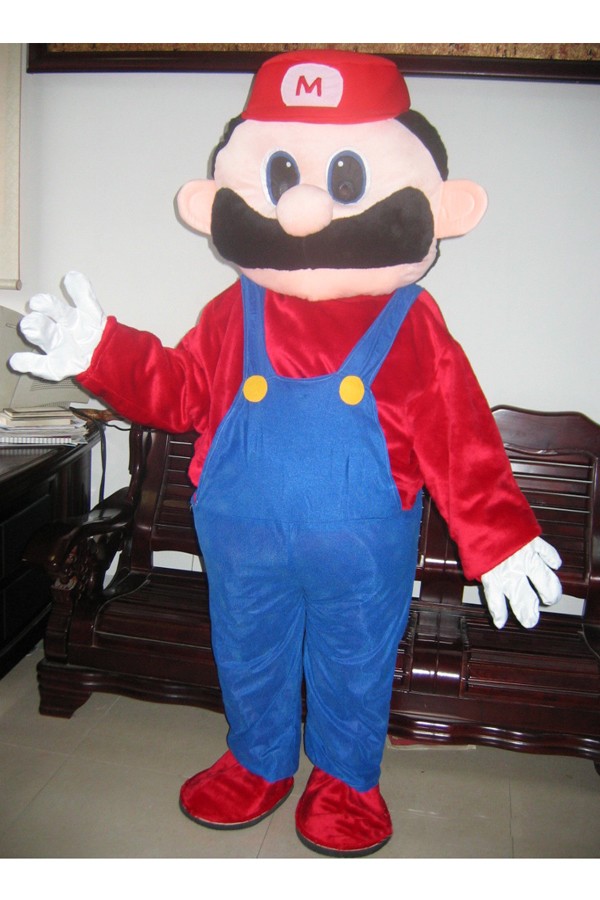 Mascot Costumes Happy Super Mario Mascot Costume - Click Image to Close